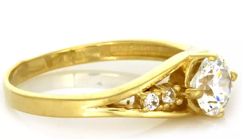 Zásnubný prsteň Golden Celestia