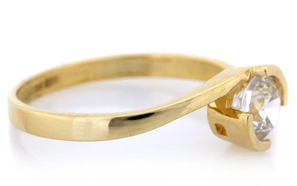 Zásnubný prsteň Golden Seraph