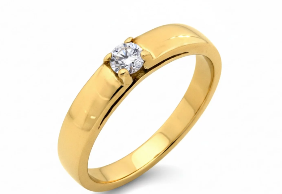 Zásnubný prsteň Golden Purity