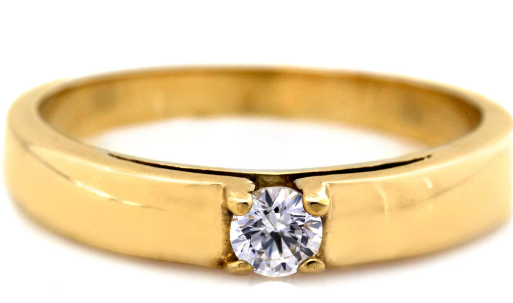 Zásnubný prsteň Golden Purity