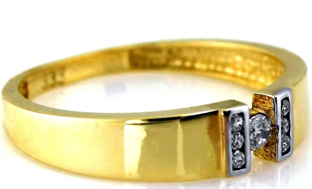 Zásnubný prsteň Golden Élan