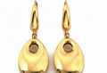 Zlaté náušnice - Golden Éclipse Earrings