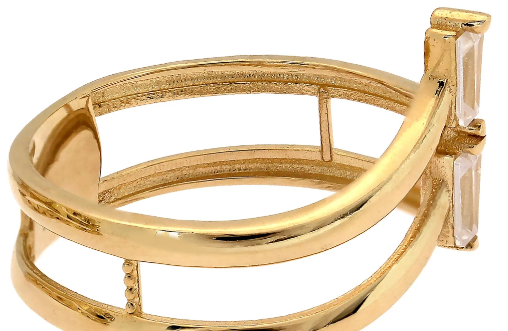 Zlatý prsteň - Golden Étreinte Ring
